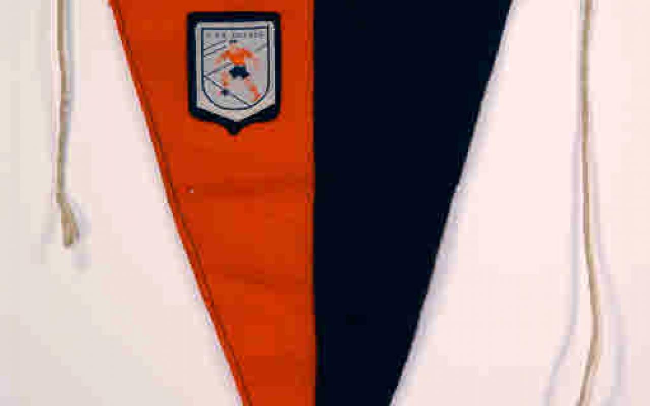 Wimpel met logo van SK Deinze, 1951-1990