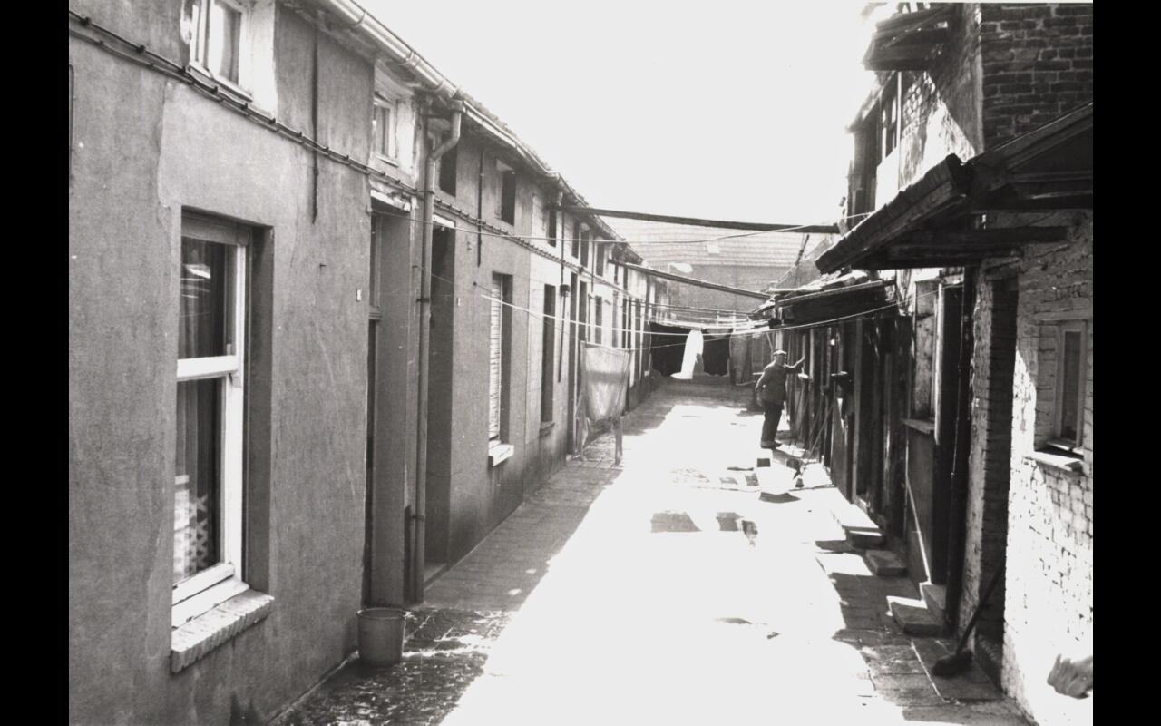 Arbeidershuizen in de omgeving van steenbakkerij Gebroeders Cuykens, Rumst 1979.